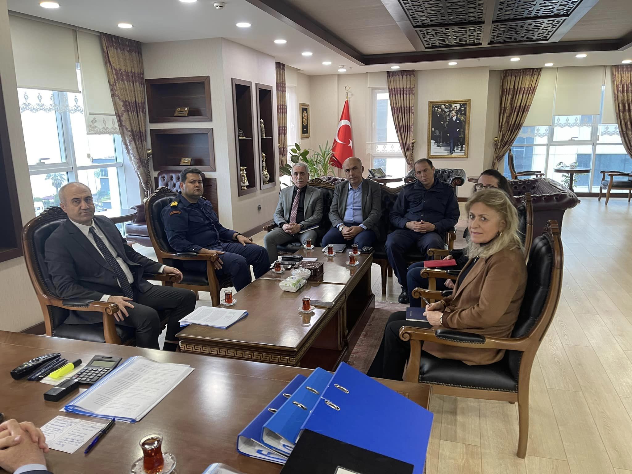 HOPA'DA İLÇE SEÇİM GÜVENLİĞİ TOPLANTISI YAPILDI