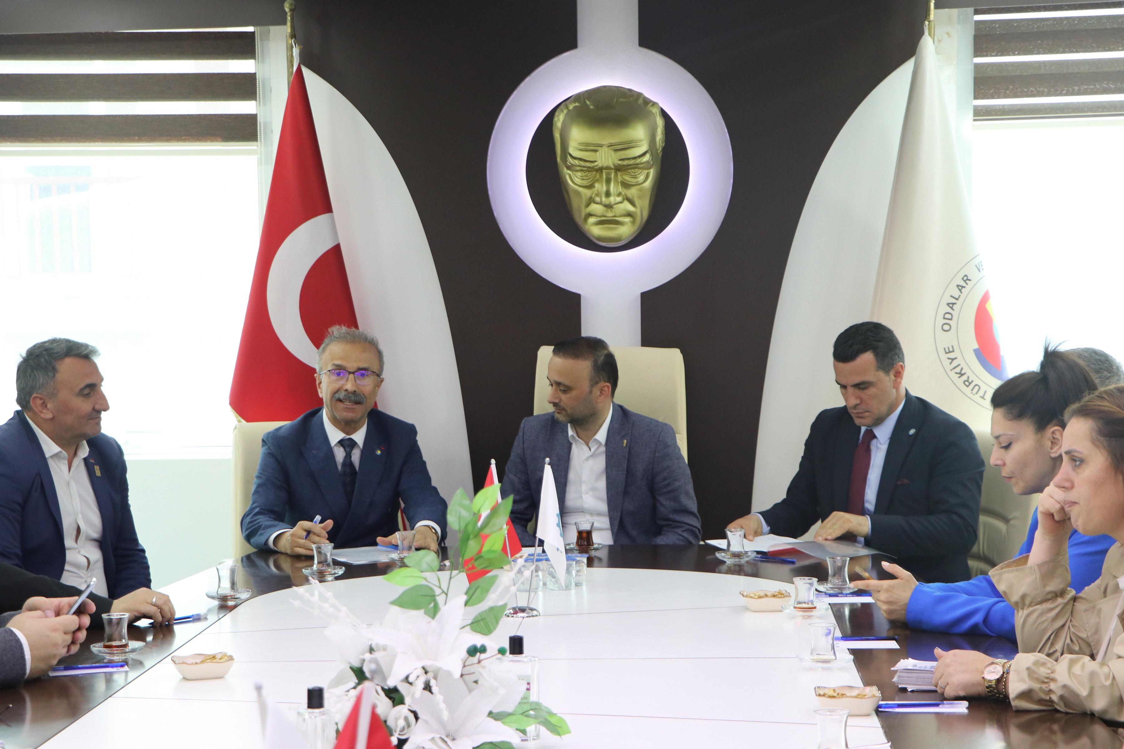 İYİ PARTİ ADAYLARINDAN HOPA TSO’YA ZİYARET