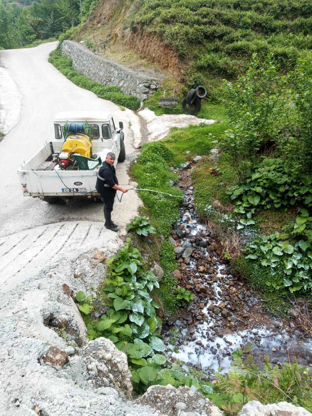 ARHAVİ’DE MÜCADELE DEVAM EDİYOR