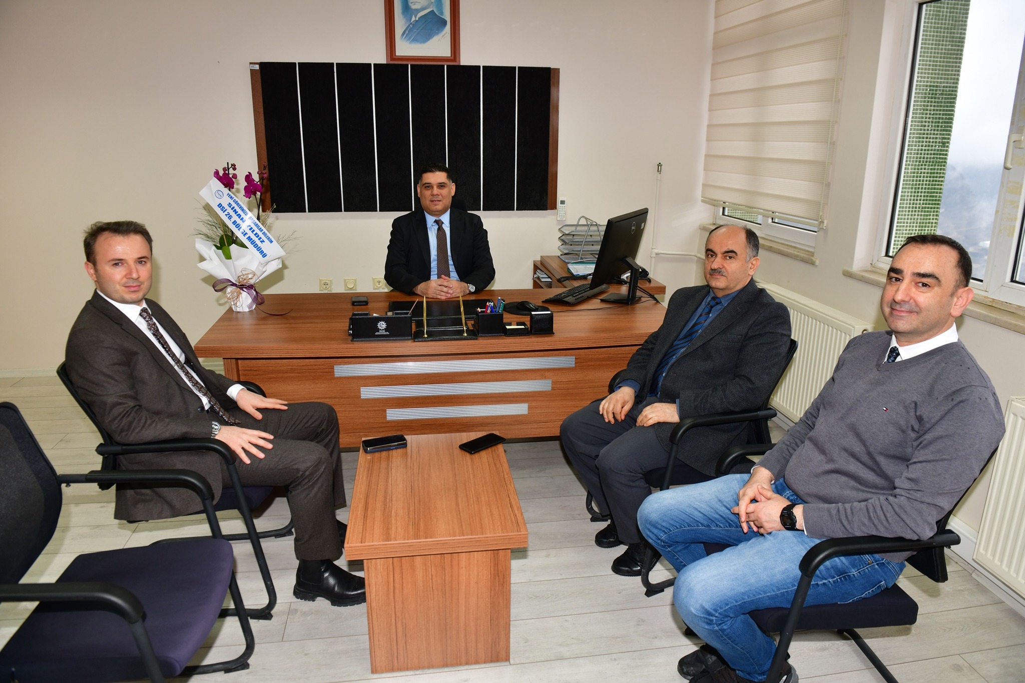 BÖLGE MÜDÜRÜ YILDIZDAN HAYIRLI OLSUN ZİYARETİ