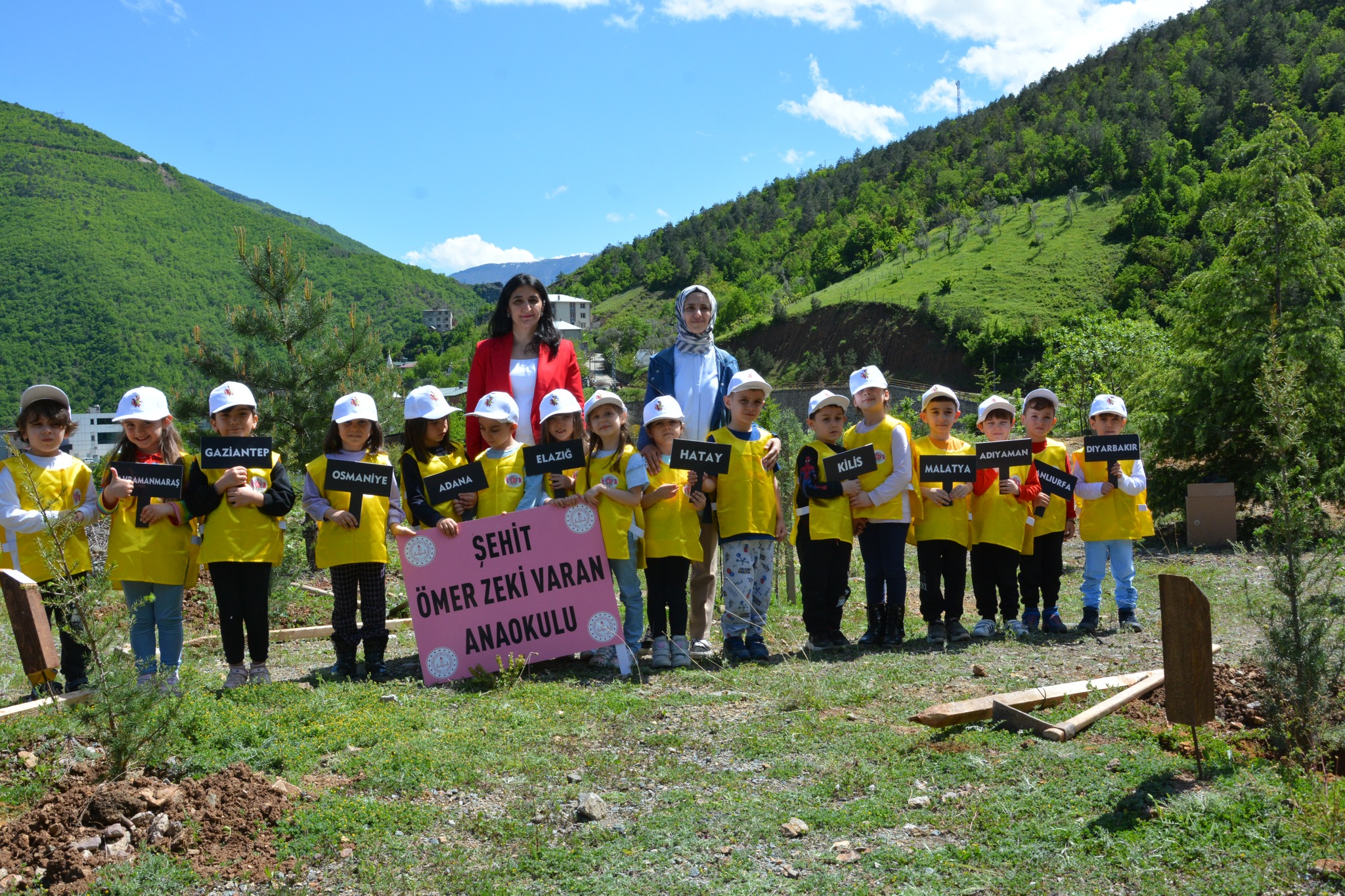 ARTVİN’DE HATIRA ORMANI KURULUYOR
