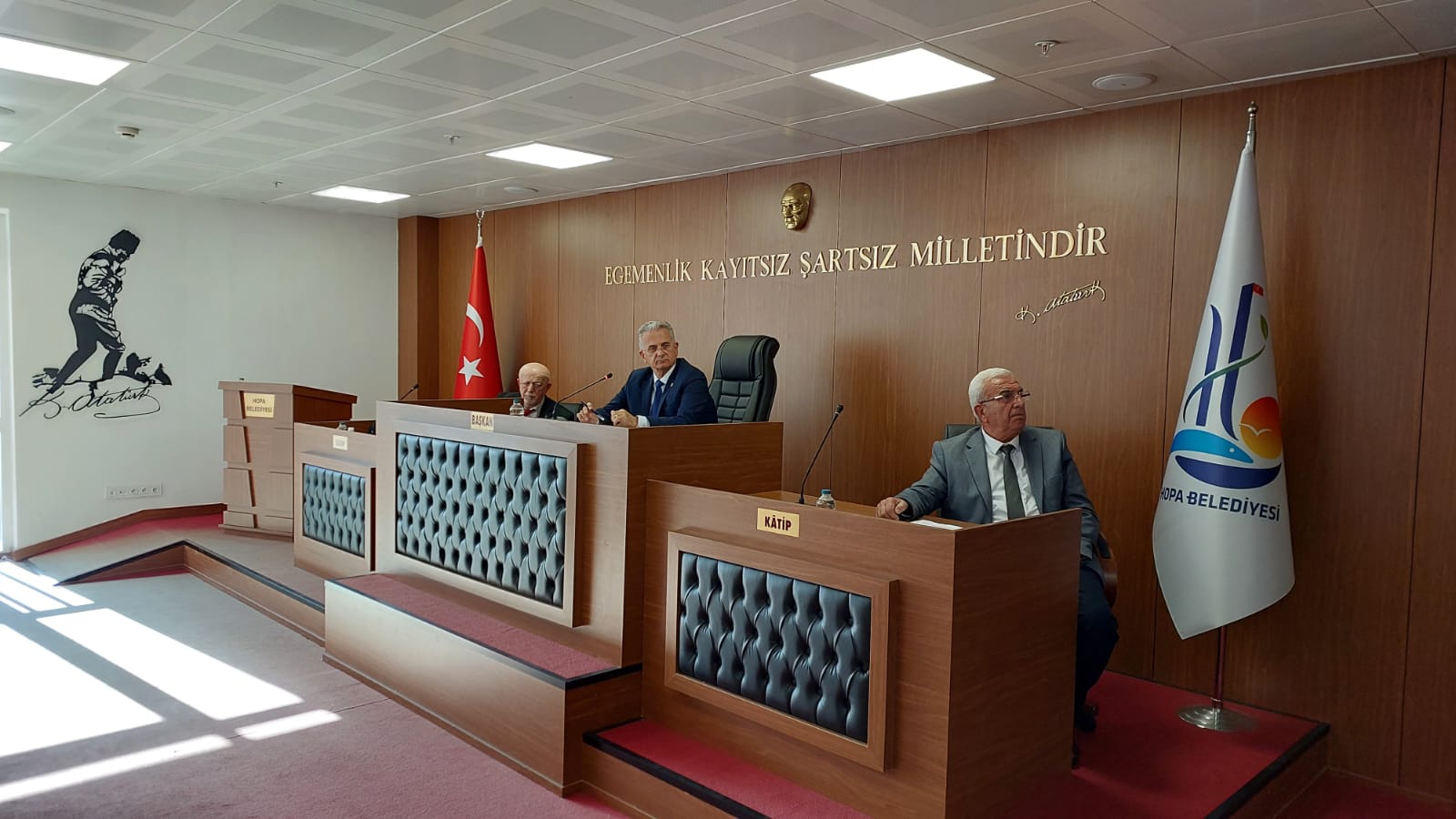 HOPA BELEDİYE MECLİSİ KASIM AYI TOPLANTISI YAPILDI