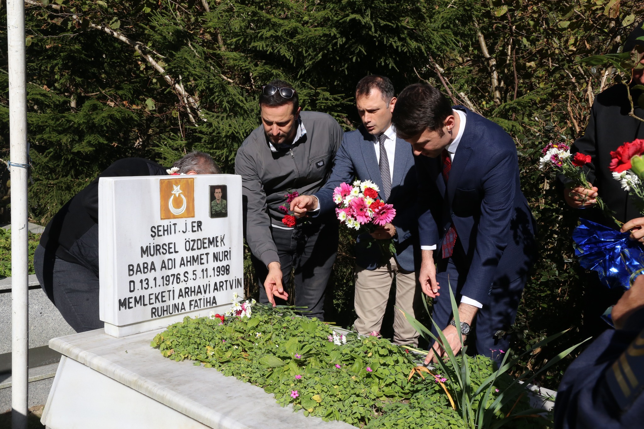 ARHAVİ’DE ŞEHİDE DUA