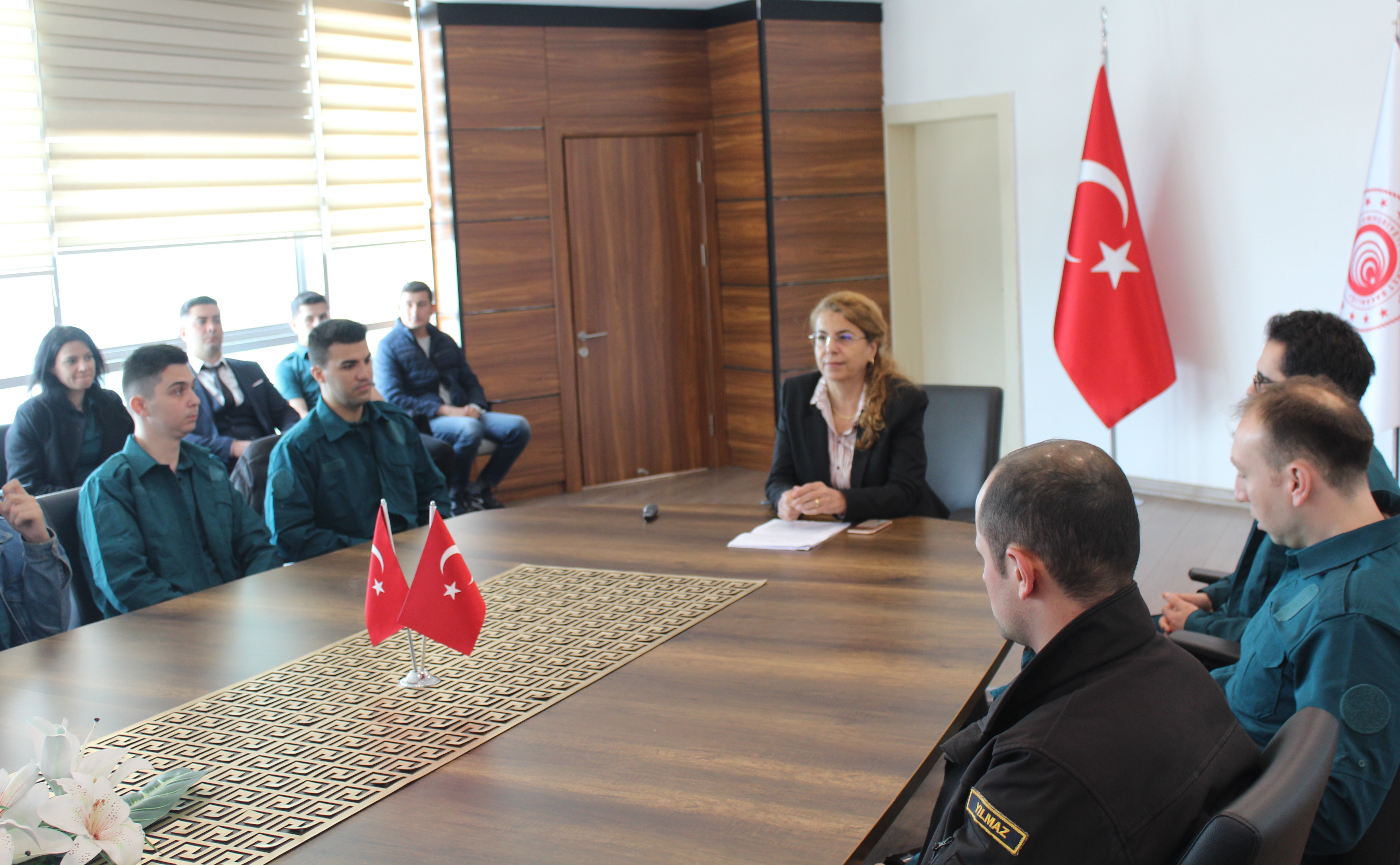 KAÇKAR GÜMRÜK BÖLGE MÜDÜRLÜĞÜNDE PERSONELE EĞİTİM VERİLDİ.