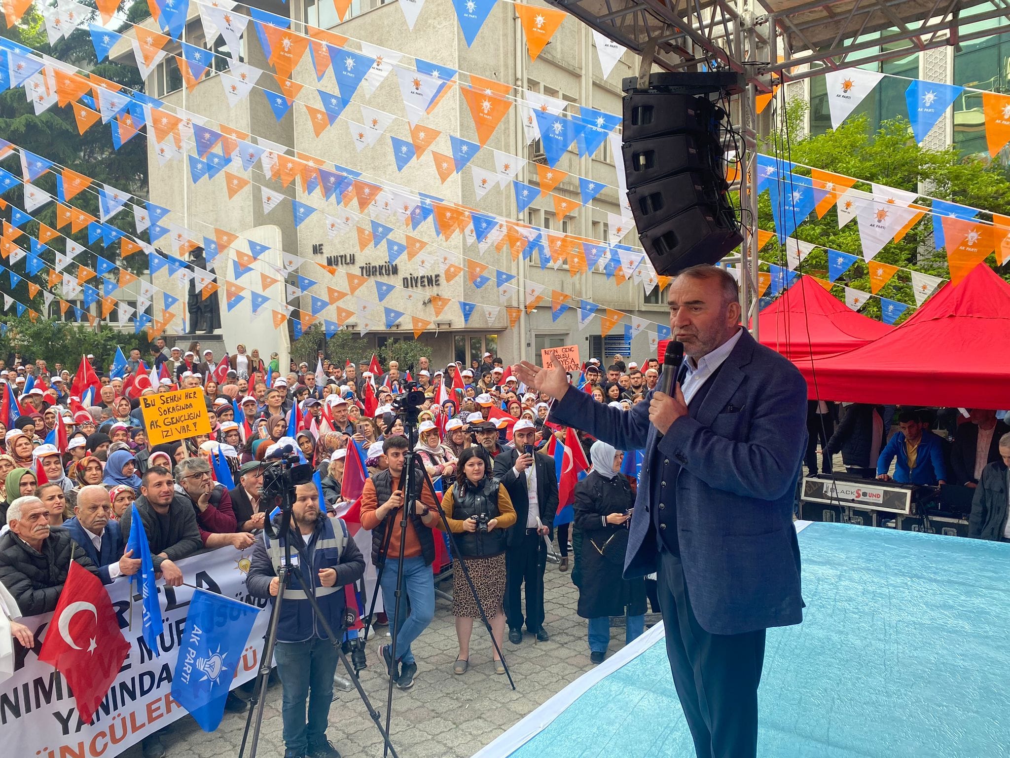 İsrafil Kışla’dan AK Parti’nin Seçim Çalışmalarına Tam Destek