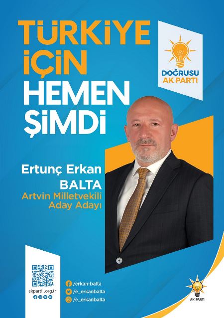 AK Parti Artvin Milletvekili Balta, Yeniden Aday Adayı Olduğunu Açıkladı