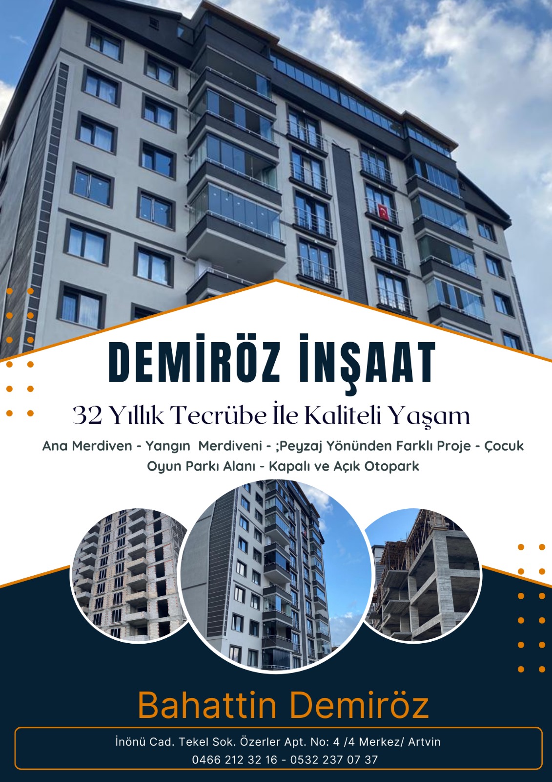 Demiröz İnşaat, Artvin'de İnşaat Sektörünün Öncü Firması