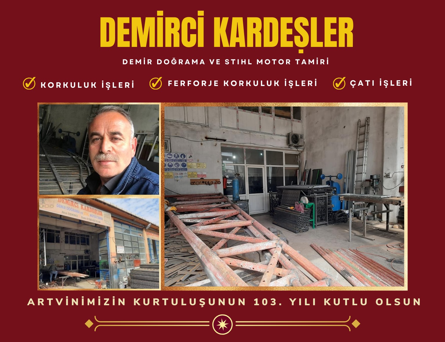 Demirci Kardeşler İşletmesi'nin Sahibi Akın Demirci'den 7 Mart Kutlama Mesajı