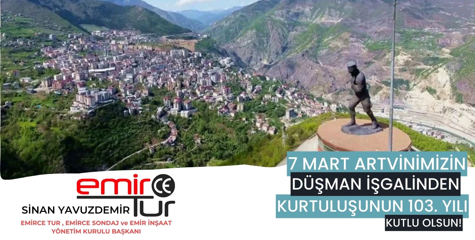 İlimizin Turizm'de Öncü Firmalarından Emirce Tur'dan 7 Mart Mesajı