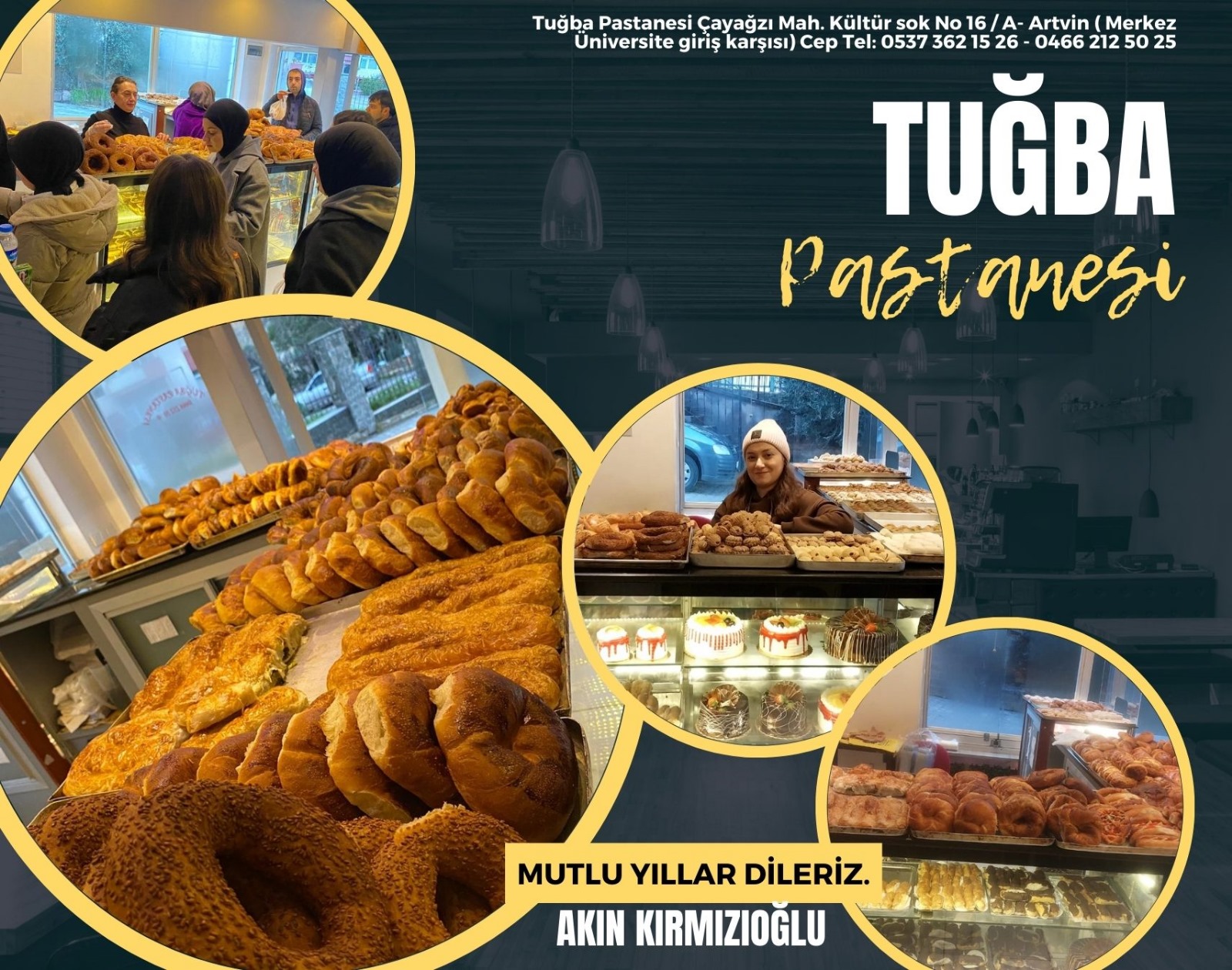 Tuğba Pastanesi'nden yeni yıl mesajı